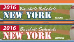 New York Baseball Schedule