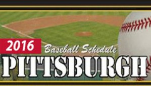 Pittsburgh Baseball Schedule