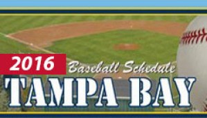 Tampa Bay Baseball Schedule